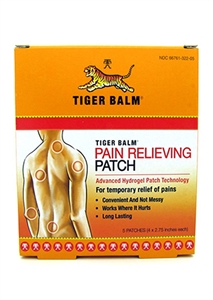 Tiger Balm Pain Relieving Patch (5)