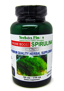 Yerbas Finas Spirulina Immune Boost 2100 mg (100)