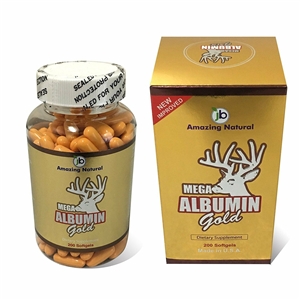 Mega Albumin Gold 1500 mg 200 softgels