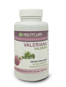 Healthy Labs VALERIANA 500mg 90 capsules