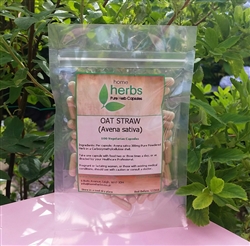 Avena sativa (Oat Straw)  - 100x Pure Herbal Capsules