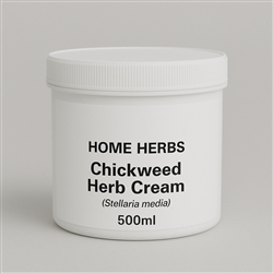 Organic Chickweed Herb Cream (Stellaria media) - 500ml