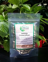 Damiana Leaf (Turnera diffusa) - 100x Pure Herbal Capsules