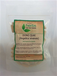 Dong Quai (Angelica sinensis) - 100x Pure Herbal Capsules