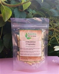 Fenugreek (Trigonella foenum-graecum - 100x Pure Herbal Capsules