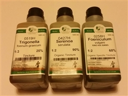 Male Herbal Breast Enhancement Tincture Kit - 3x 500ml Tinctures