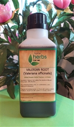 Valerian Root (Valeriana officinalis) - Large 500ml Organic Tincture