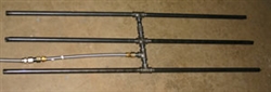 Wide and long steel burner