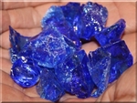 Blue Colored Fire Crystals