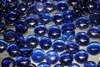 Round Cobalt Blue drop fire crystals