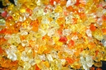 Orange crystals