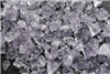Light pale violet fire crystal for fireglass fireplaces
