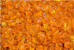 Orange fire crystals