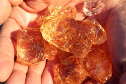 Light Orange Fire Crystal
