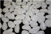 Odd irregular shaped white colored fire crystals