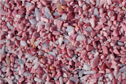 Small pink Magenta granular fire crystals, stones, beads
