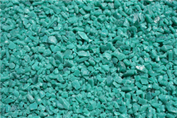 small granular Blue Green fire crystals