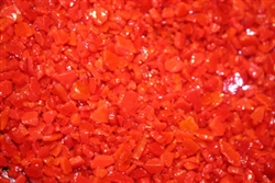 Red fire crystal toppings