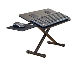 KT3 Ergonomic Adjustable Height & Tilt Keyboard Stand (Black)