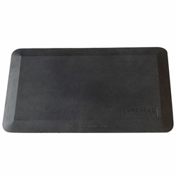 MAT34 Ergonomic Anti-Fatigue Mat for Desk Risers, Standing Desks (BLACK)