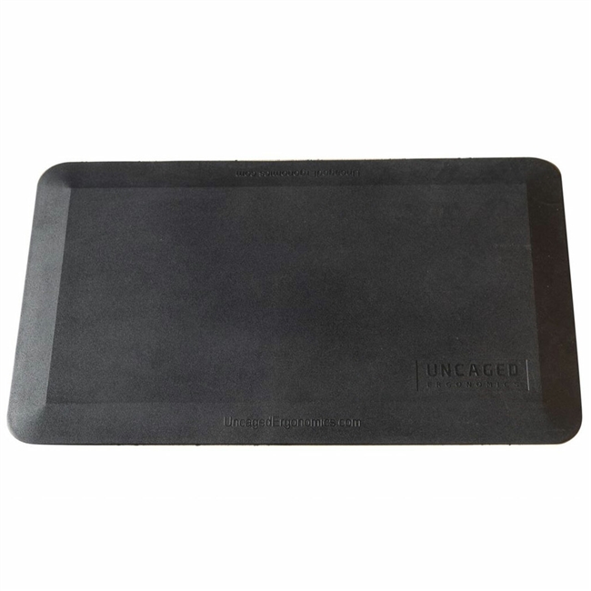 MAT34 Ergonomic Anti-Fatigue Mat for Desk Risers, Standing Desks (BLACK)