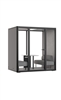 Uncaged Ergonomics Office Pod- Soundproof Work & Meeting Booths (LARGE)
