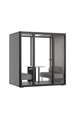 Uncaged Ergonomics Office Pod- Soundproof Work & Meeting Booths (LARGE)
