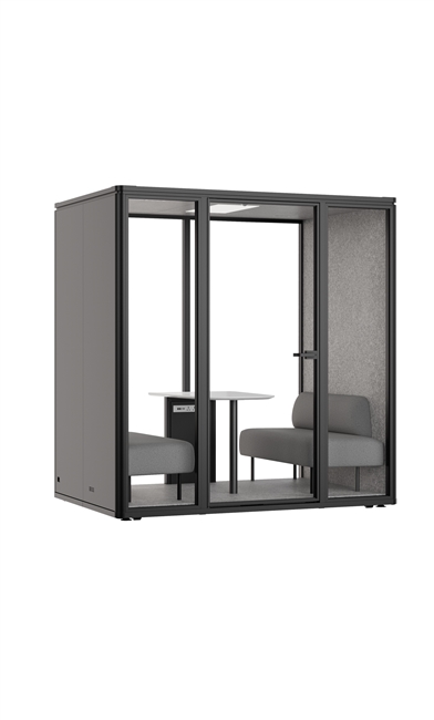 Uncaged Ergonomics Office Pod- Soundproof Work & Meeting Booths (LARGE)