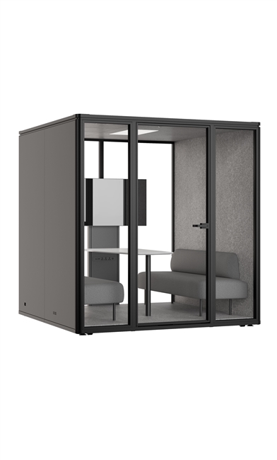 Uncaged Ergonomics Office Pod- Soundproof Work & Meeting Booths (MEDIUM)