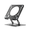 RISE Swivel Adjustable Laptop Desk Stand 2.0- Black