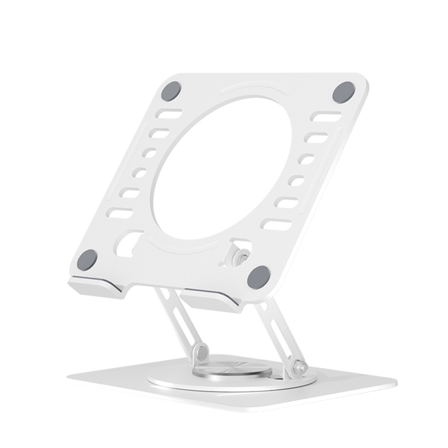 RISE Swivel Adjustable Laptop Desk Stand 2.0- White