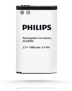 Philips ACC8100 Rechargeable Battery Pack