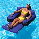 Swimline Ultimate Floating Fabric Covered Chair Lounger