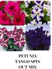 Petunia Tango Spinout Mix