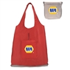 The Silver Wallet Nylon Folding Shopper Tote | 3059