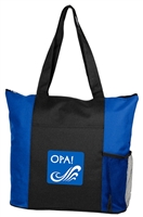 All Purpose Zippered Tote with Front Pocket | 3069