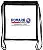 12" x 12" Clear Drawstring Backpack | 3074