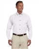 Harriton Men's Easy Blendâ„¢ Long-Sleeve Twill Shirt with Stain-Release | M500