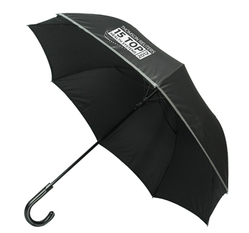54" Reflective Trim Auto Open Golf Umbrella | 1341