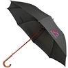 60" Auto Open Wood Shaft and Hook Handle Umbrella | 1351