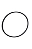 Dexter 10,000 HD - 15,000 lb Axle Hub Oil Cap O-ring Only