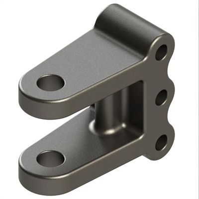 20,000 lb Adjustable Clevis Hitch - 1" Pin Hole