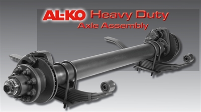 AL-KO 10K HD Axle - Hydraulic Disc Brakes 74" HF 46" SC