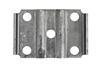 Axle Tie Plate Only for 3" Round Trailer Axles