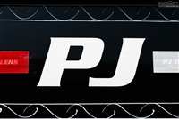 Large PJ Trailers Letter Logo Sticker