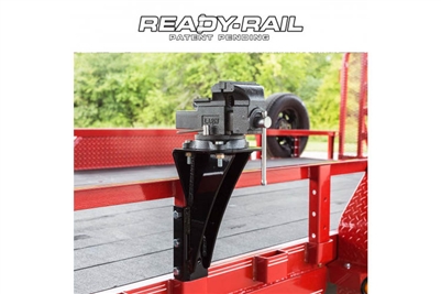 PJ Trailers Ready Rail Portable Bench Vise