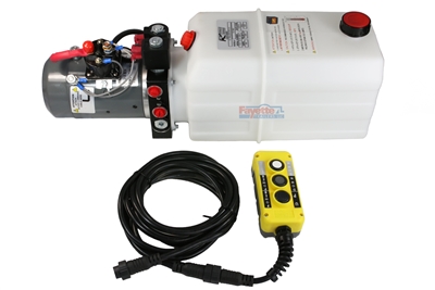 KTI Triple Action Hydraulic Pump with Remote