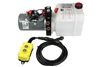 KTI Dual Action Hydraulic Pump with Remote - 3 qt Tank