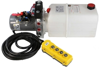 KTI 4-way Action Hydraulic Pump & 4 Button Remote
