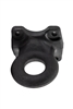 Wallace Forge 4-1/2" x 4-1/2" Bolt-on 2-1/2" Pintle Tow Ring- 48,000 lbs. rating